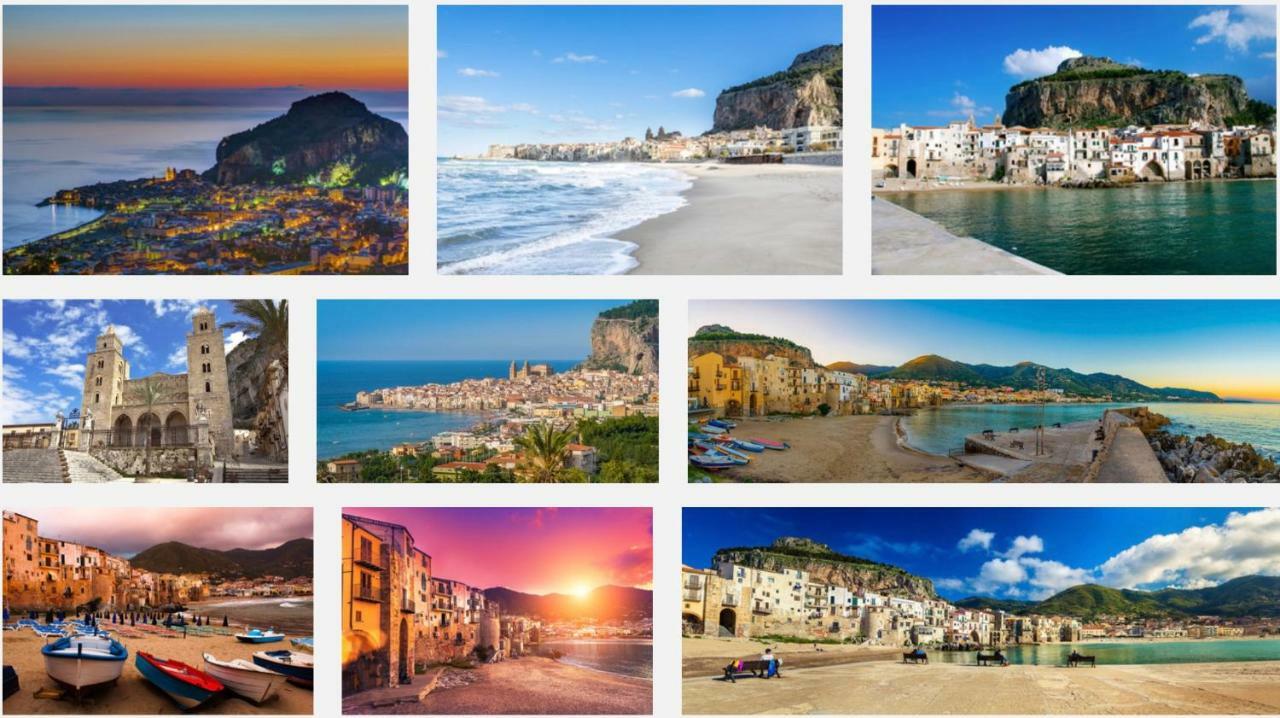 Sicilian Dream Apartments เชฟาลู ภายนอก รูปภาพ